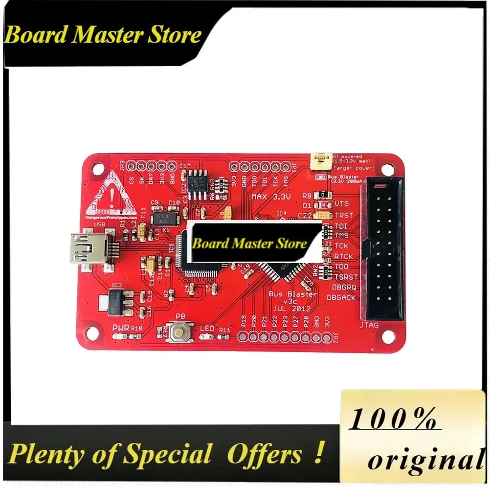 BoMaSBus Blaster V3c For MIPS Kit OpenOCD UrJTAG JTAG Debugger Adapter FT2232H Mini-CPLD