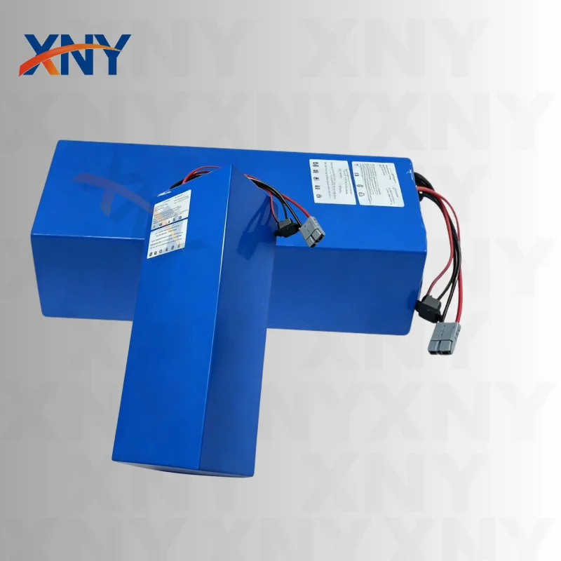XNY 60Ah 48V Li-ion Lithium Polymer Battery Large Capacity for Electric Scooter Electric Bike Outdoor Camping Bluetooth