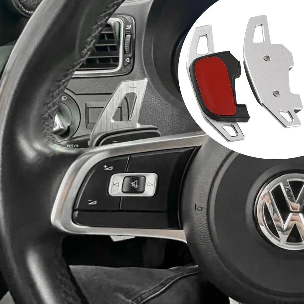 

Для Volkswagen Golf 7 MK7 GTI R Jetta GLI VW Tiguan Rline автомобильный руль DSG Shift Paddle удлинители наклейки автомобильные аксессуары
