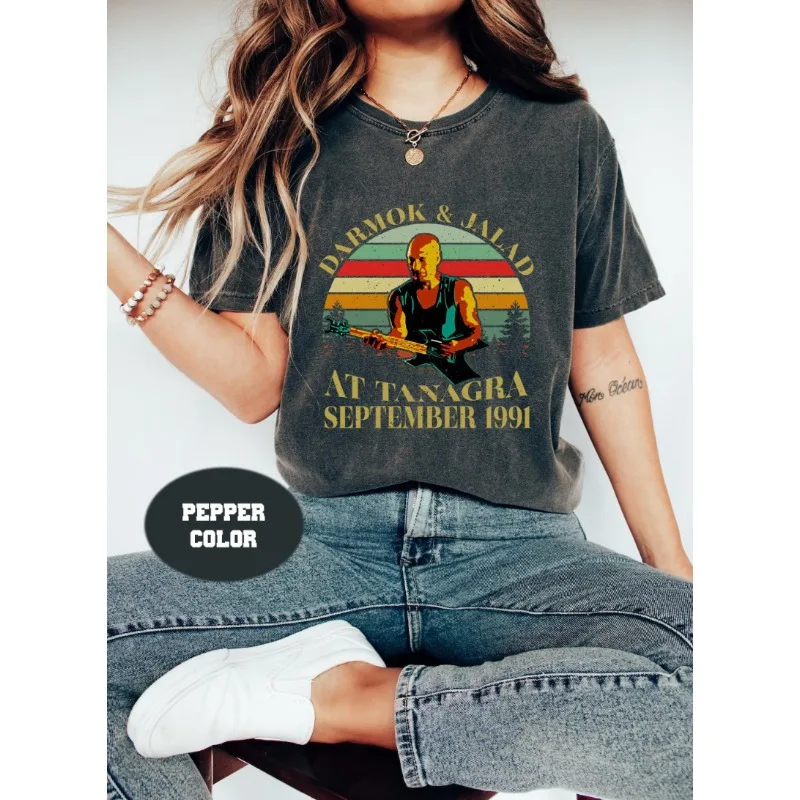 Darmok and Jalad At Tanagra September 1991 shirt, funny gift, 80s Star Trek retro comfortable color shirt, funny shirt