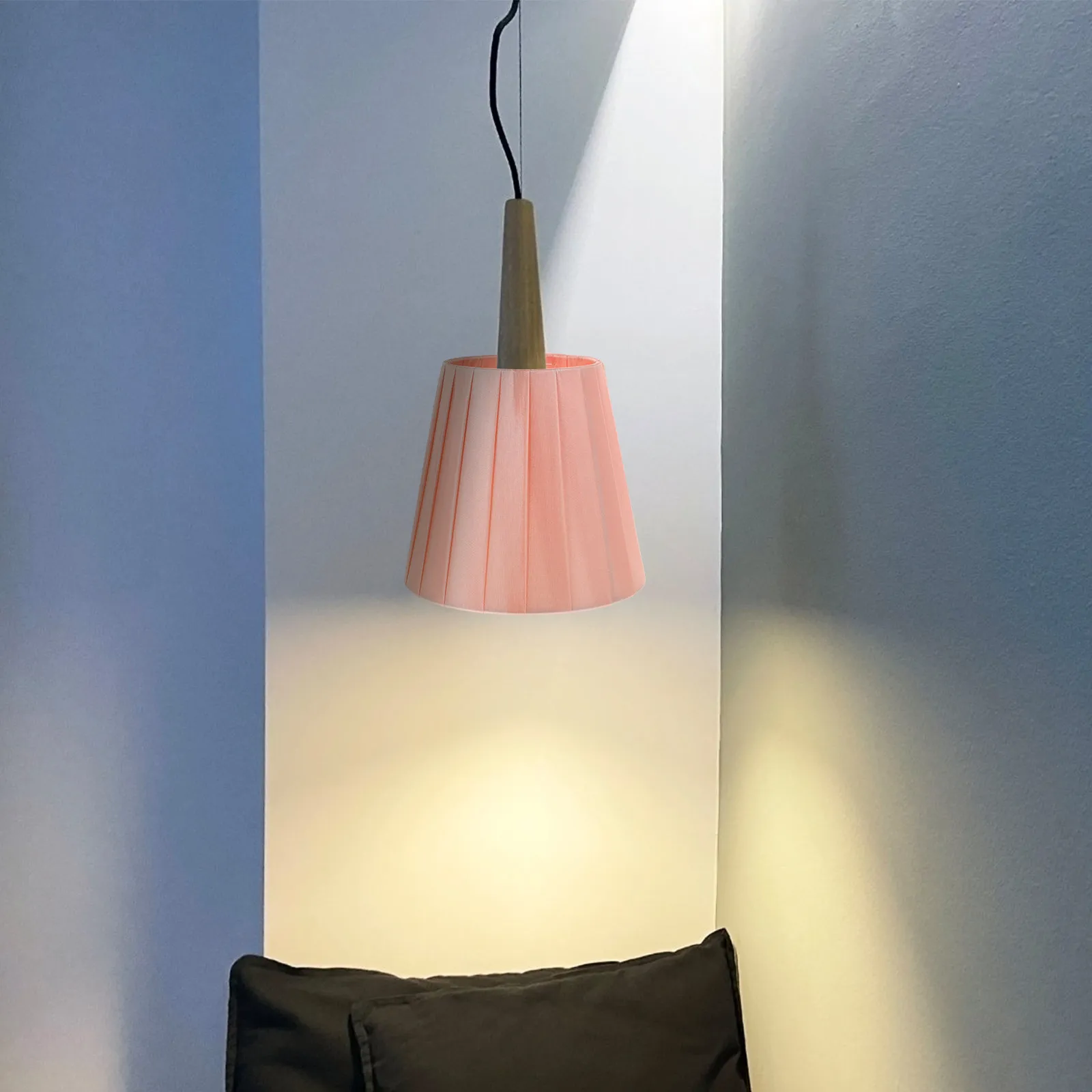 1Pcs Elegant Lampshade Style Cloth Art Light Cover for Living Room Bedroom Study Office Multi-Purpose Lamp