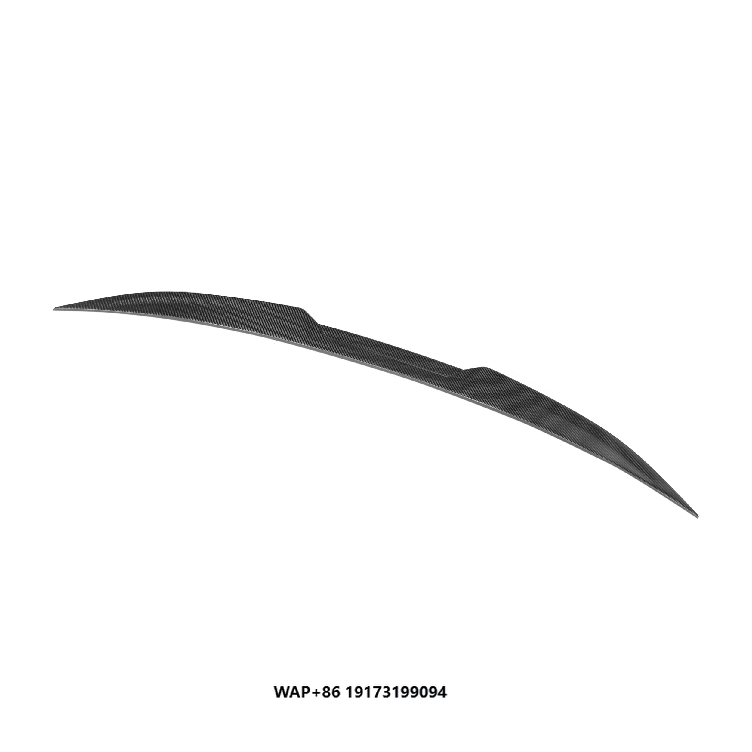 

Dry Carbon Fiber SQ Style Rear Spoiler for B-MW 5 Series G60 G90 M5 Sedan 2024+ Rear Boot Trunk Wing Spoiler Car Accessories