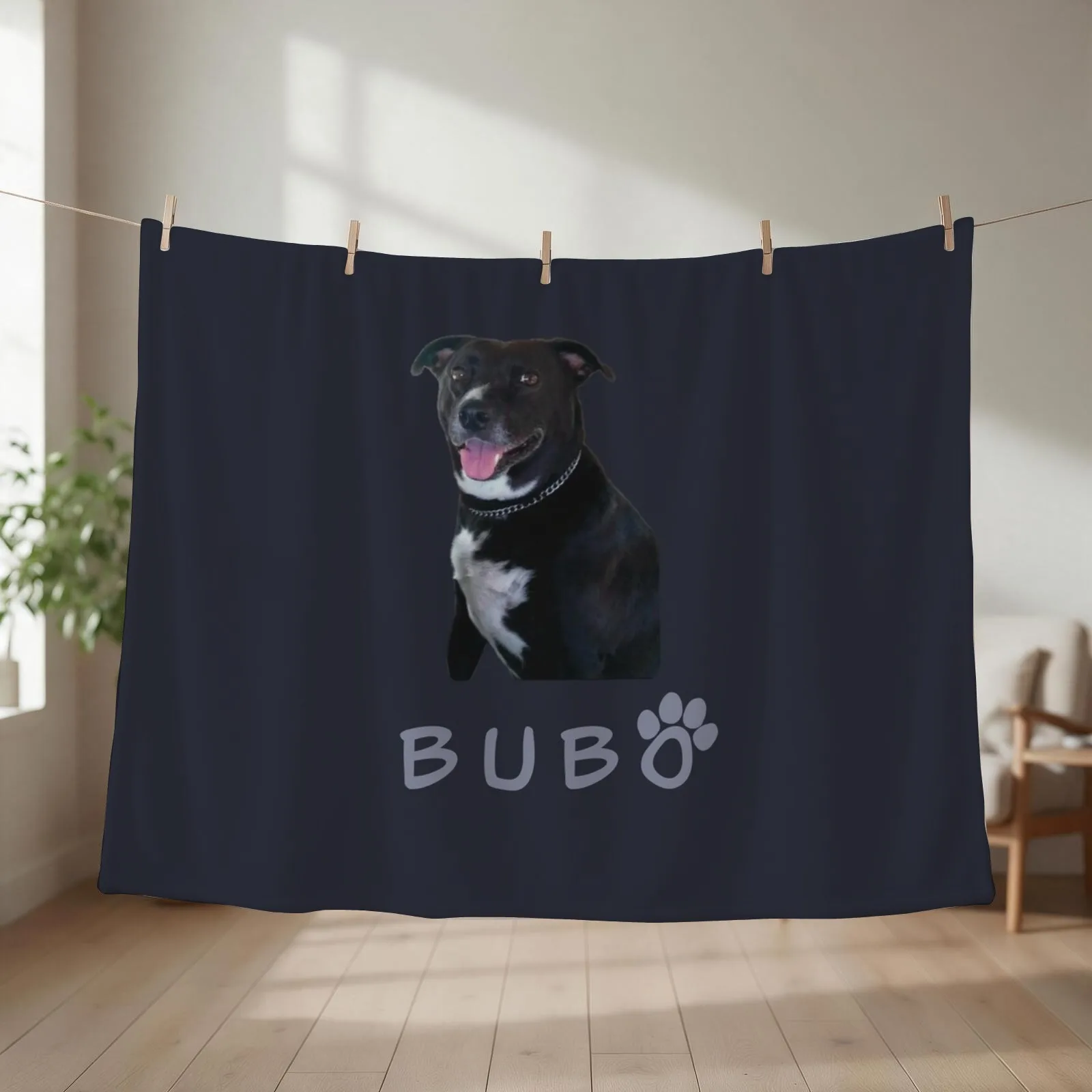 Doggo Throw Blanket couch cozy soft plush fuzzy picnic outdoor blanket