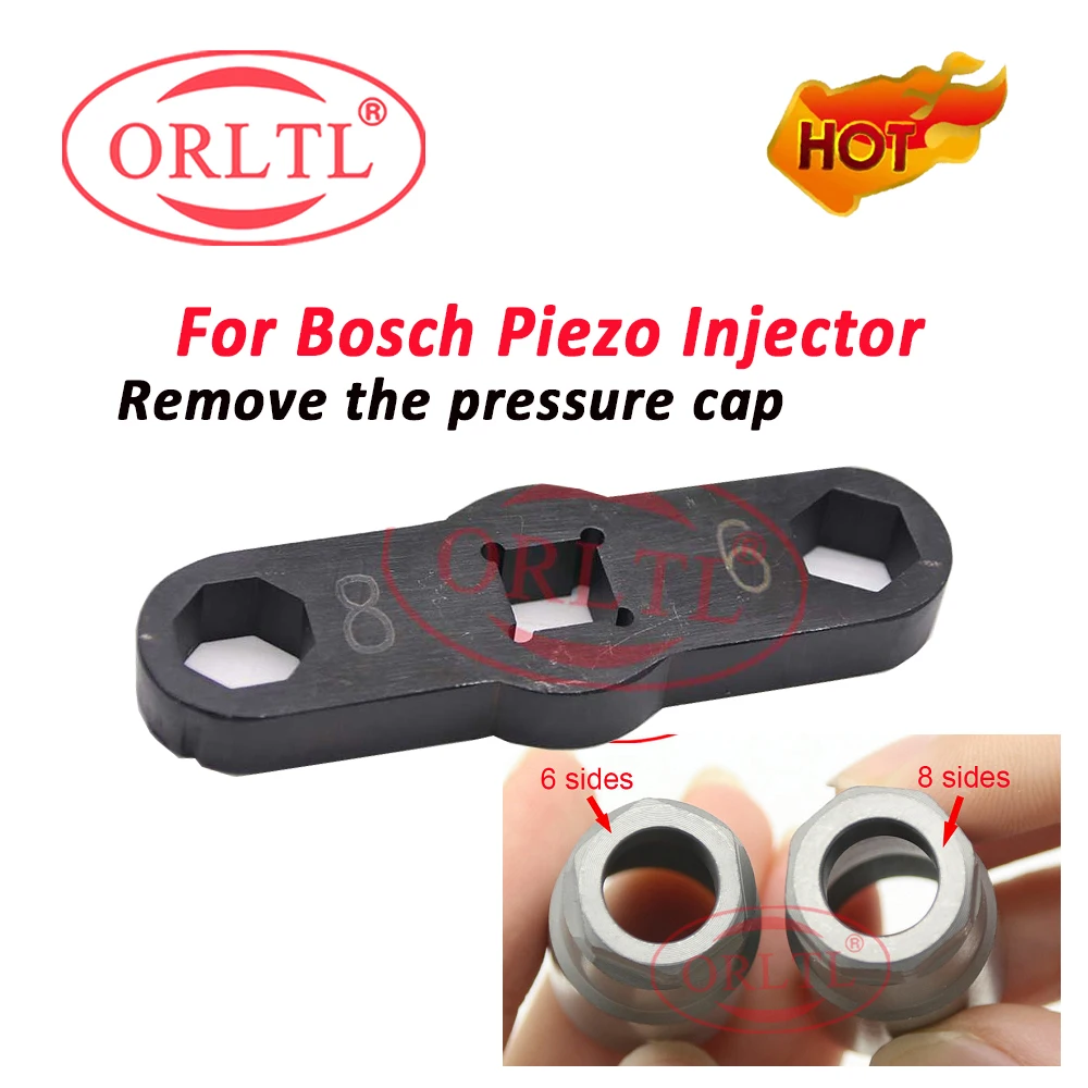 ORLTL Diesel Piezo Injector Nozzle Nut Remove The Pressure Cap Tool For Bosch Piezo 0445115007 0445116059 0445116024 0445117