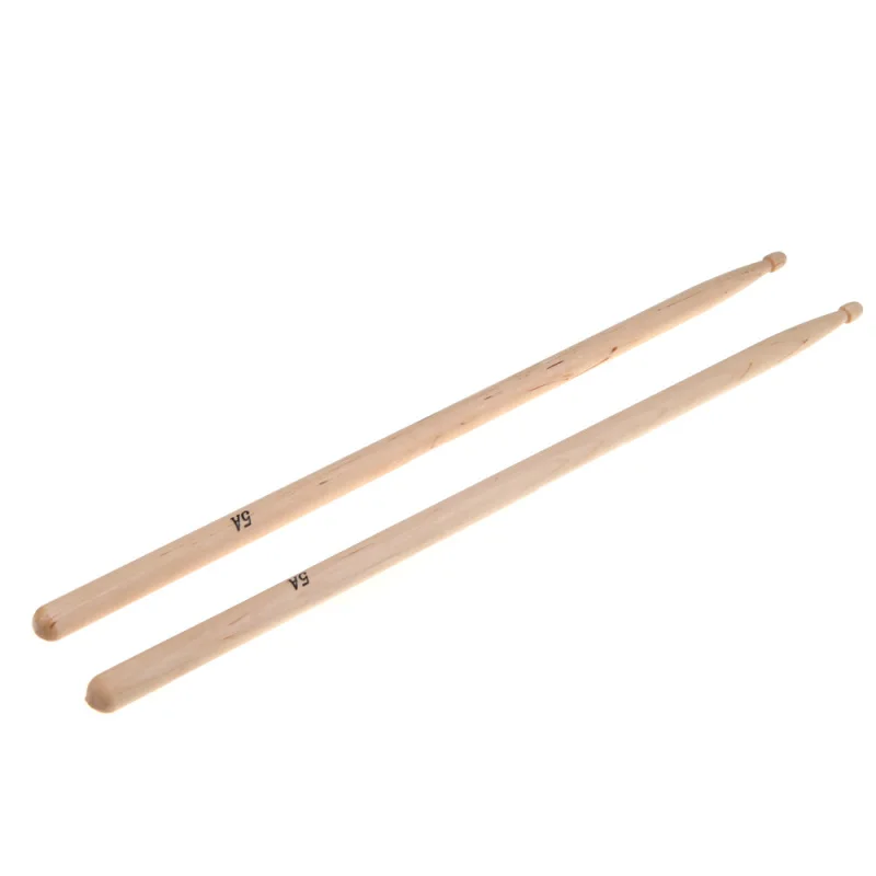 Pair of 5A Maple Wood Drumsticks Stick for Drum Set Lightweight Professional