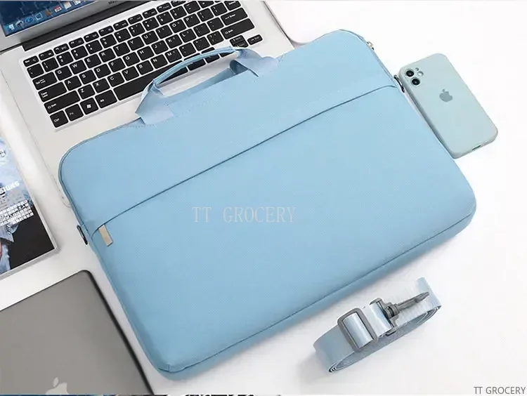 Sac pour ordinateur portable 13.3 14 15.6 pouces, étui pour MacBook Air Pro 13 15 Xiaomi Dell Huawei HP, sac à main d'affaires, porte-documents étanche