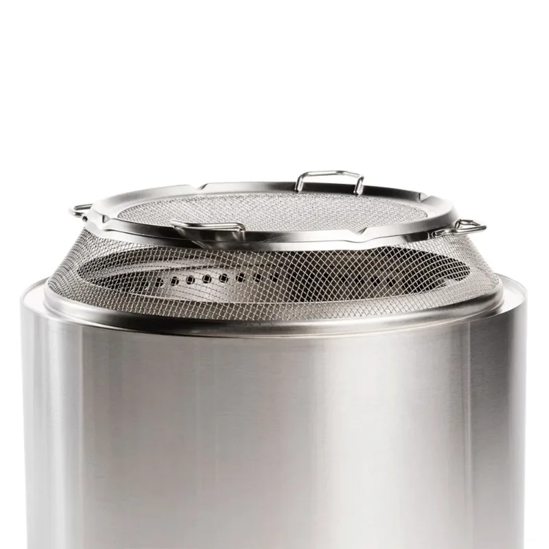 Outdoor wood stove cover stainless steel splash-proof accessories are essential for camping