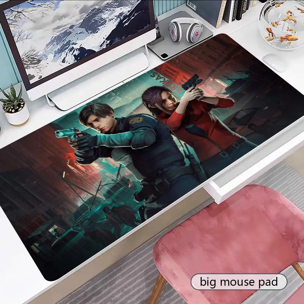

Hot R-ResidentsE Evils Mouse Pad Gamer Keyboard Mouse Mat Rubber Cartoon Big Motbook Computer PC Mousepad
