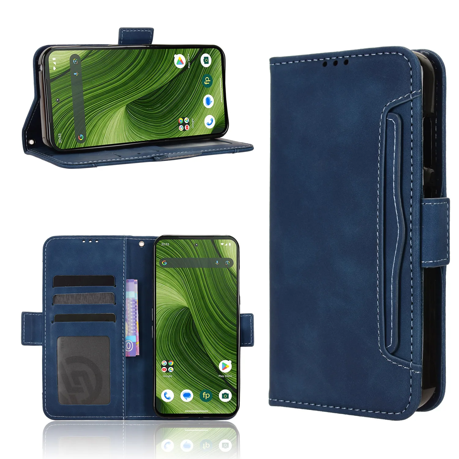

Leather Case For Fairphone 6 5 Air Strong Magnet Case Flip Magnetic Wallet Flip Cover