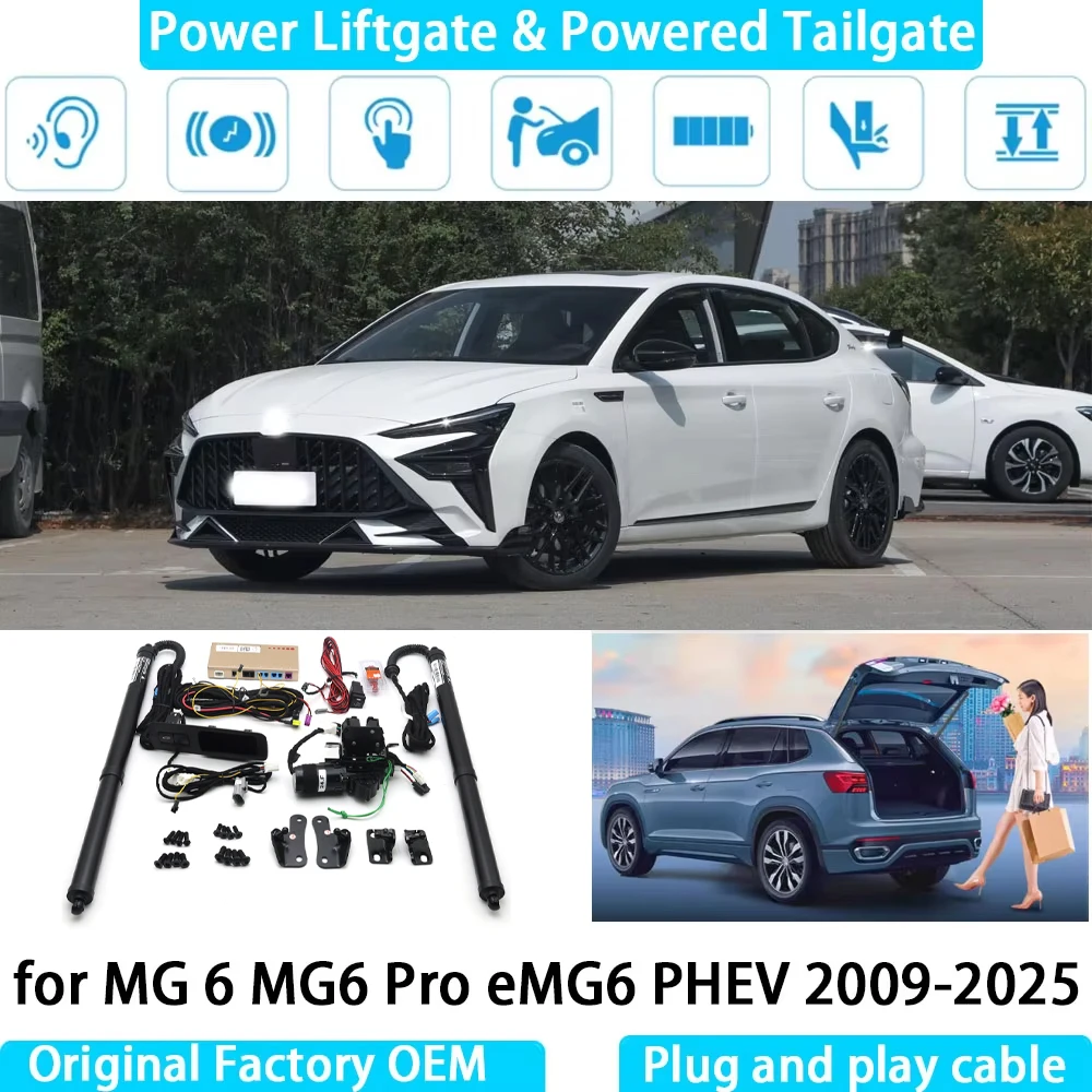 for MG 6 MG6 Pro eMG6 PHEV 2009-2025 Automatic Electric Power Liftgate Powered Tailgate Strut Tail Gate Lift System