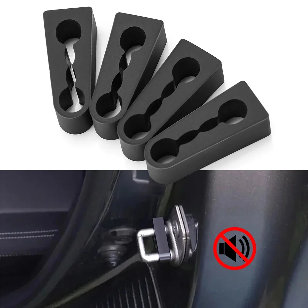 Car Door Lock Sound Deadener, amortecedor Buffer, chocalhar Stop, silêncio, ruído, surdos, Renault Megane 3, cénico, Laguna Megan, 2008-2016