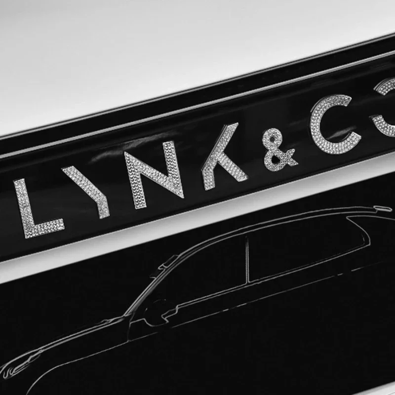 For Lynk&co 01 03 03+05 Special Modification of Car Logo Decoration with English Car Accessories Letters on The Front and Rear