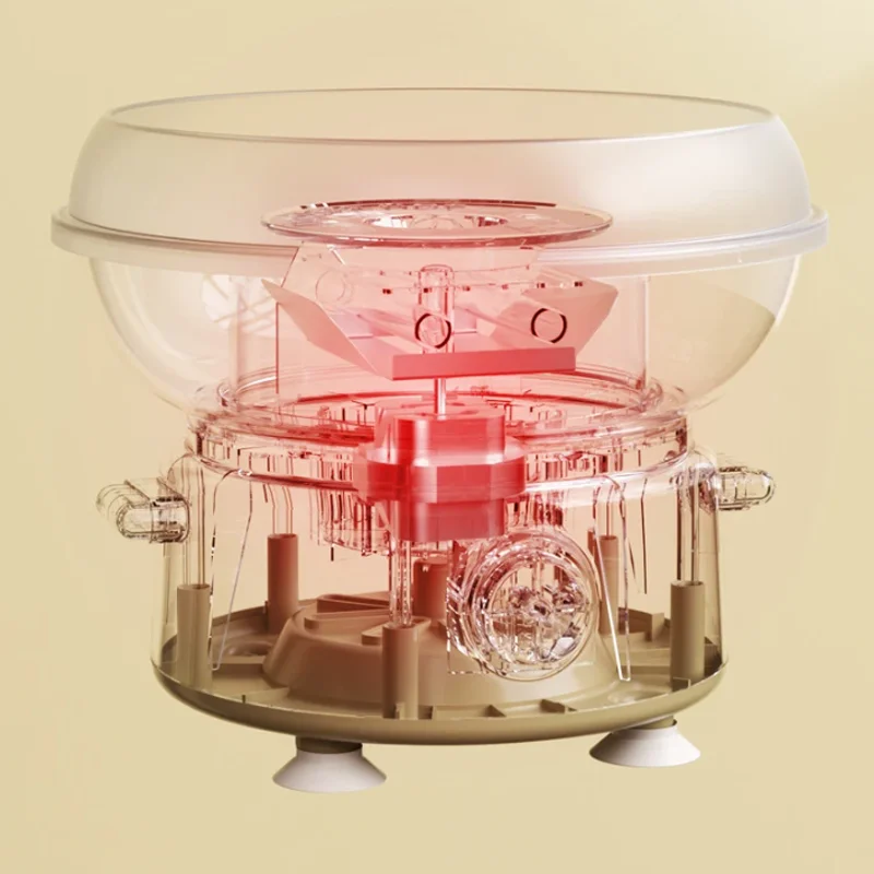 Elektrische DIY Zuckerwattemaschine 110V/220V Mini Zuckerwattemaschine für Kinder Jungen Mädchen Kindertagsgeschenk Marshmallow Maker