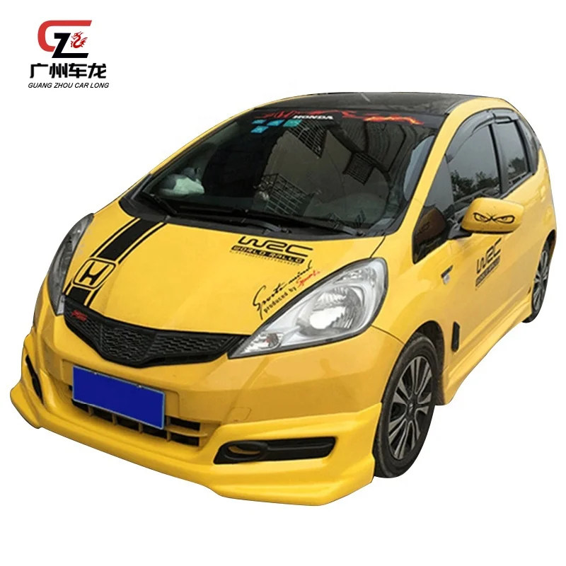 Factory Direct Car  Bumper Front Bumper Lip Rear Lip Side skirts For Honda Fit 2011-2013 Car Body kits Other Accessories