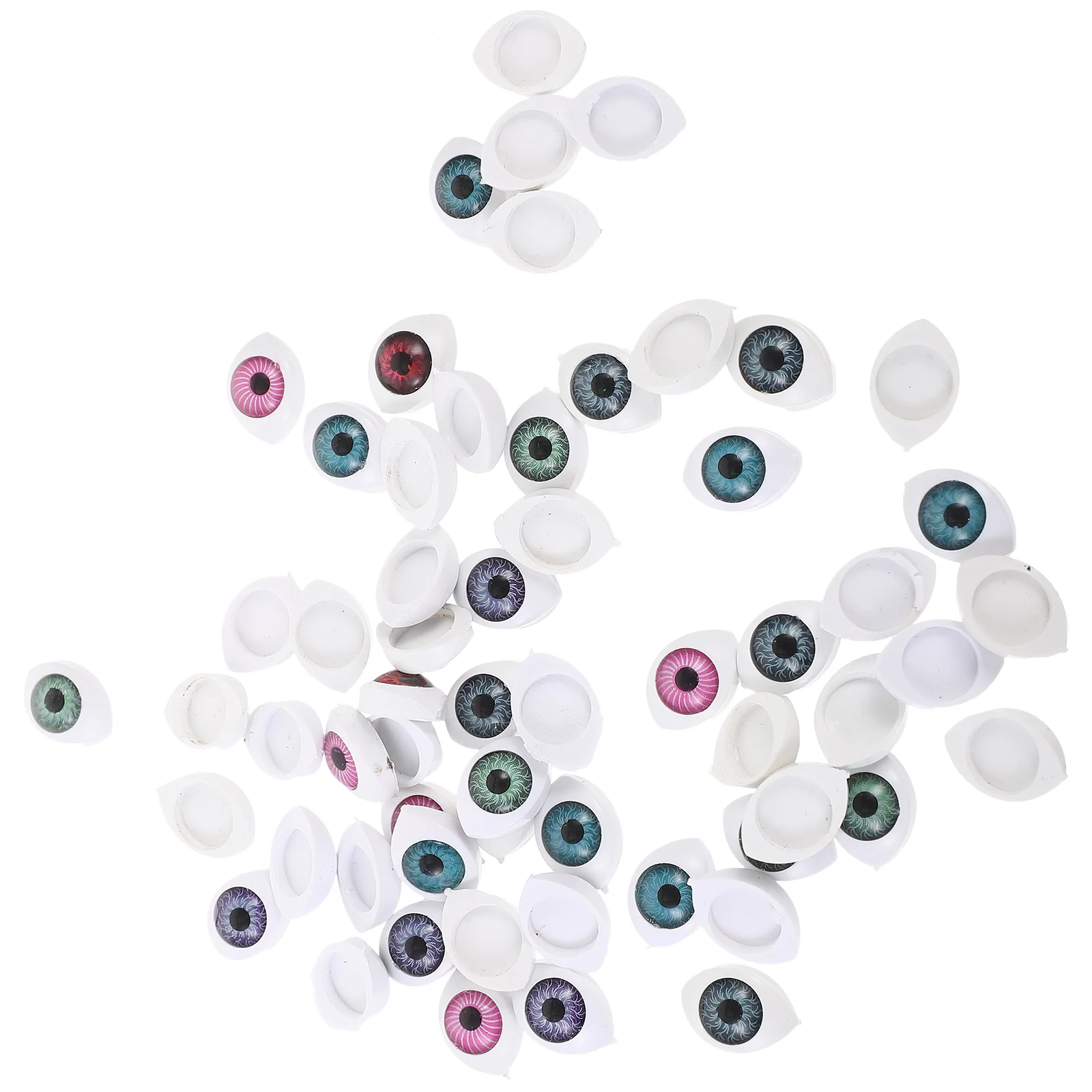 60 Pcs Party Decorations Halloween Eyeballs Harajuku Acrylic Eyes Supplies