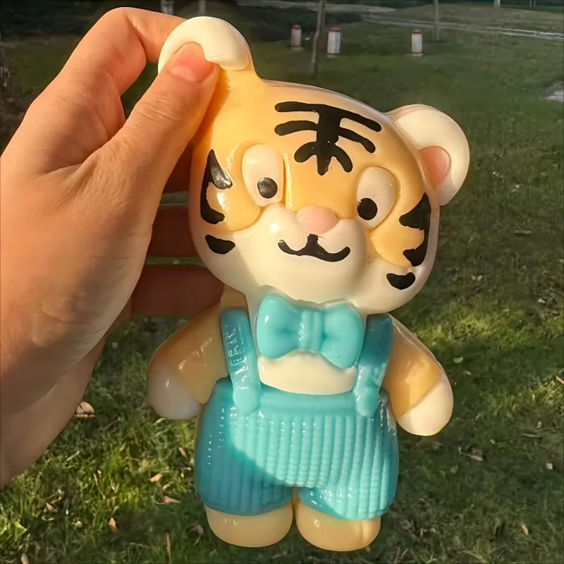Squishy Antistress Big Tiger Fidget Toys Cute Animals Squeeze Toy Simulated Animal Stress Relief Toys for Girls Christmas Toys