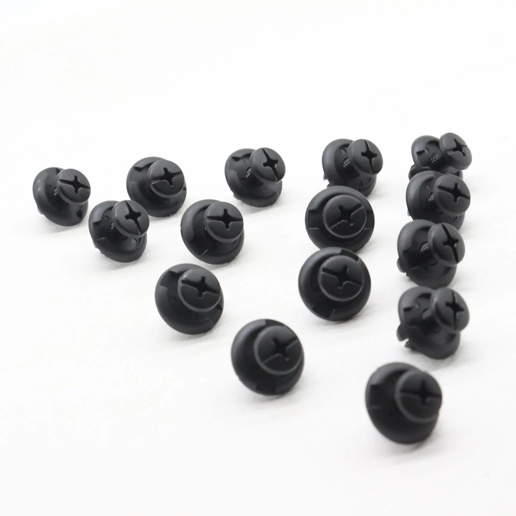 15 pcs Push-Type Black Nylon Bumper Fender Splash Shield Clips Retainer Fit For Honda Acura 1969-2020 Retainer 91512-SM4-003