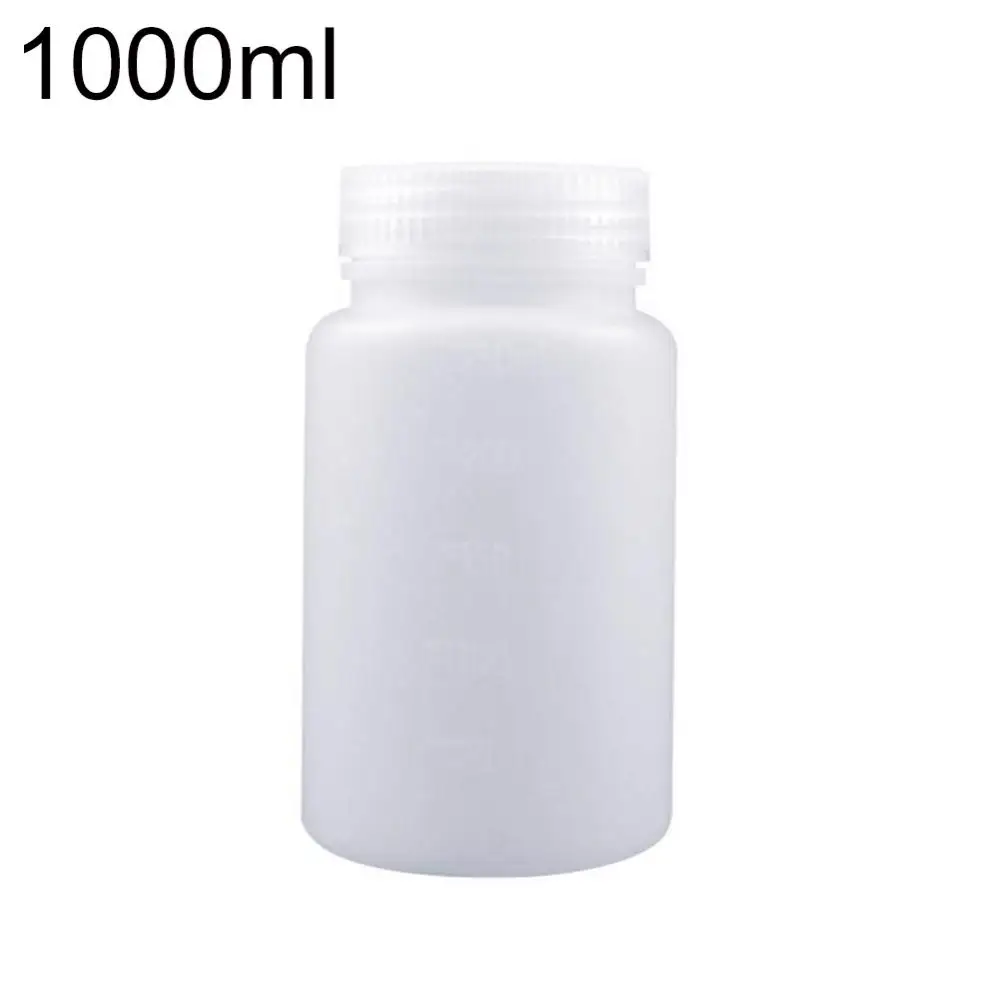 1000ml Plastic Storage Bottle for Chemical Liquid Vial Reagent Lab Supply Empty