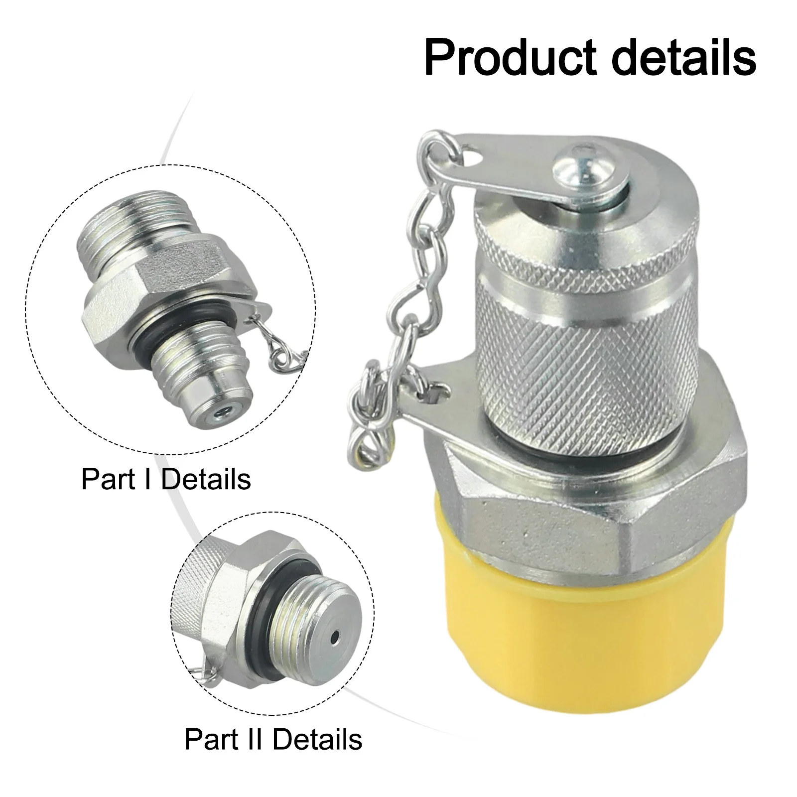 Hose-Fittings Adapter G1/2 G1/8 G3/8 Power Tools Pressure Monitoring G14 Thread Hydraulic Test Measuring Point Coupling Tools