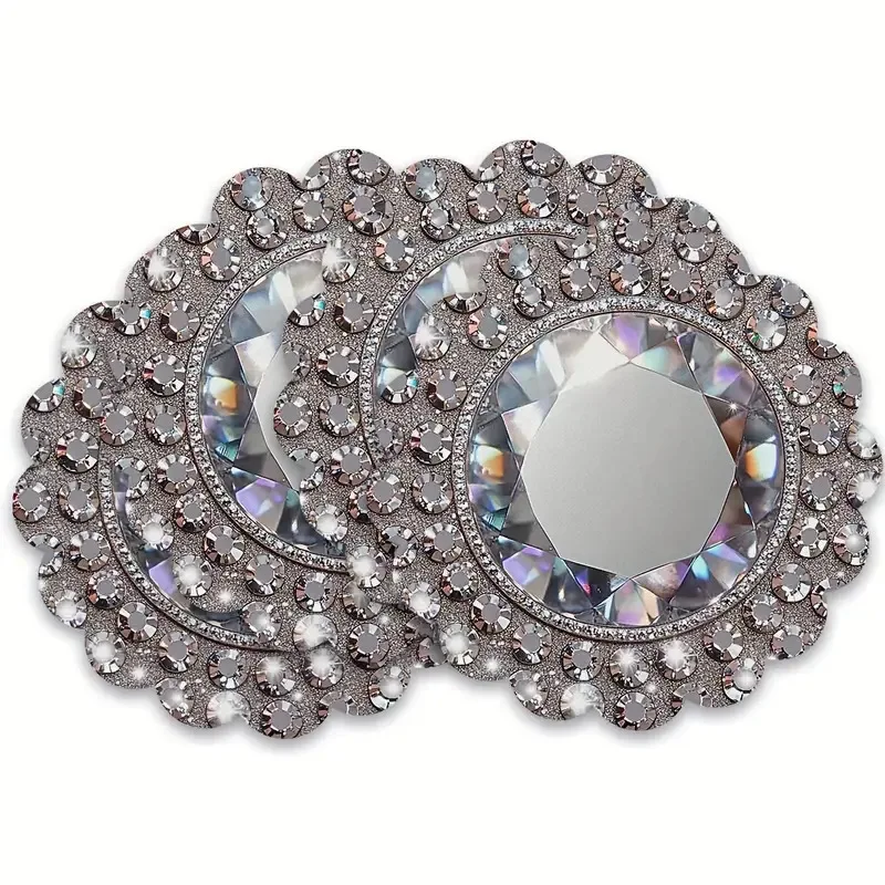 

CX Silver Diamond Paper Placemat is suitable for restaurants, weddings, birthdays, and silver banquet party supplies