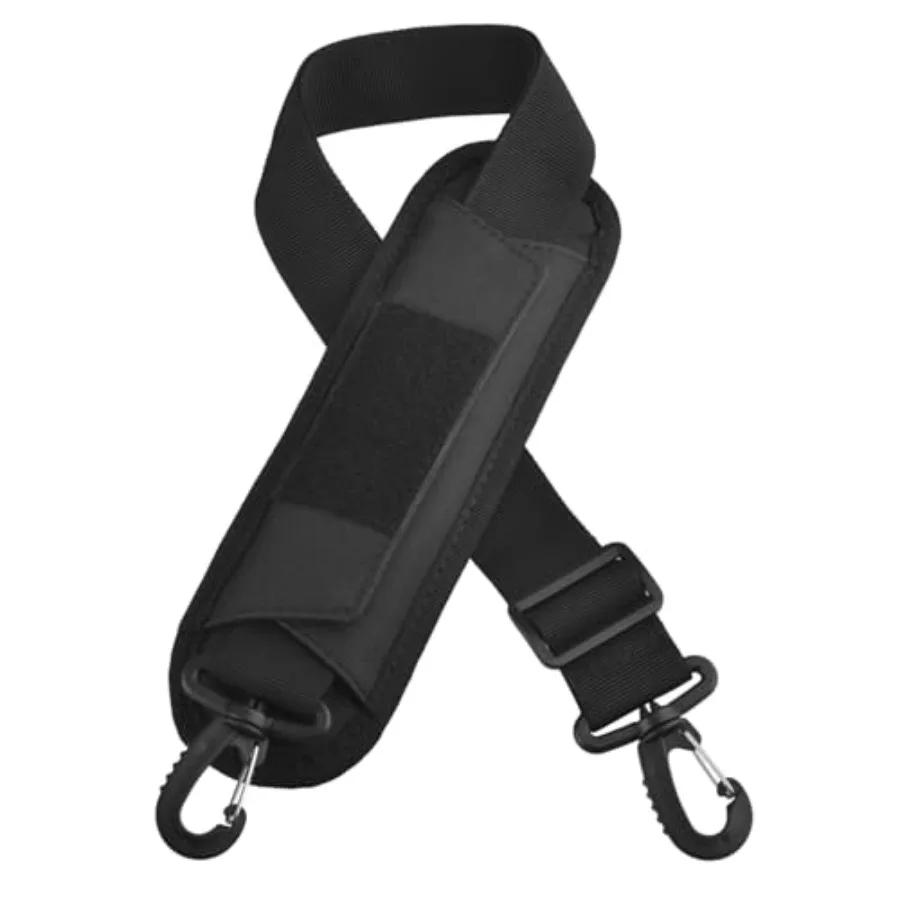 Adjustable Shoulder Strap with Padded Metal Hooks