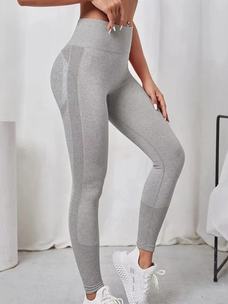 Gymnastik Yoga Hosen Sport Übung Fitness Leggings Frauen Kleidung dehnbare hohe Taille sportliche Leggins Active wear nahtlose Jeggings