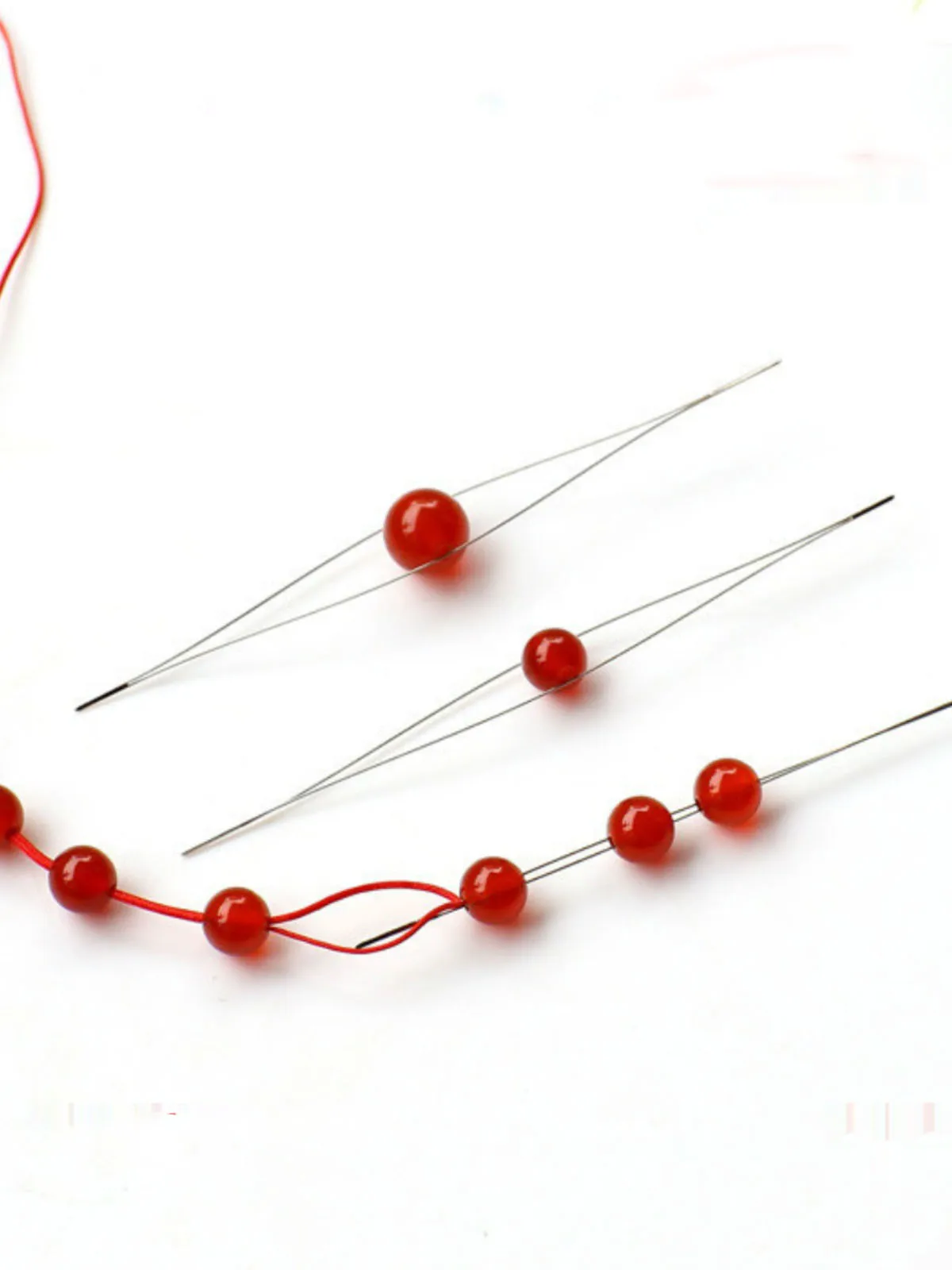 2pcs/lot Open beading lead extra fine needle peal beading tool accessories embroidery accessories