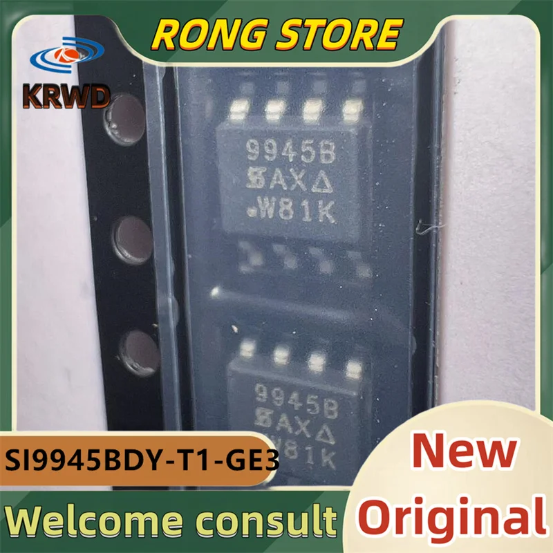 20pcs 9945B SI9945BDY SI9945BDY-T1-GE3  SOP8  New and Original