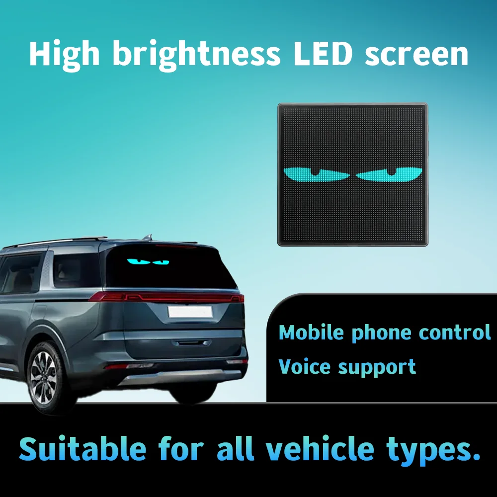 SXMA K3 High Brightness Flexible Led Screen for Car Mobile Phone Control