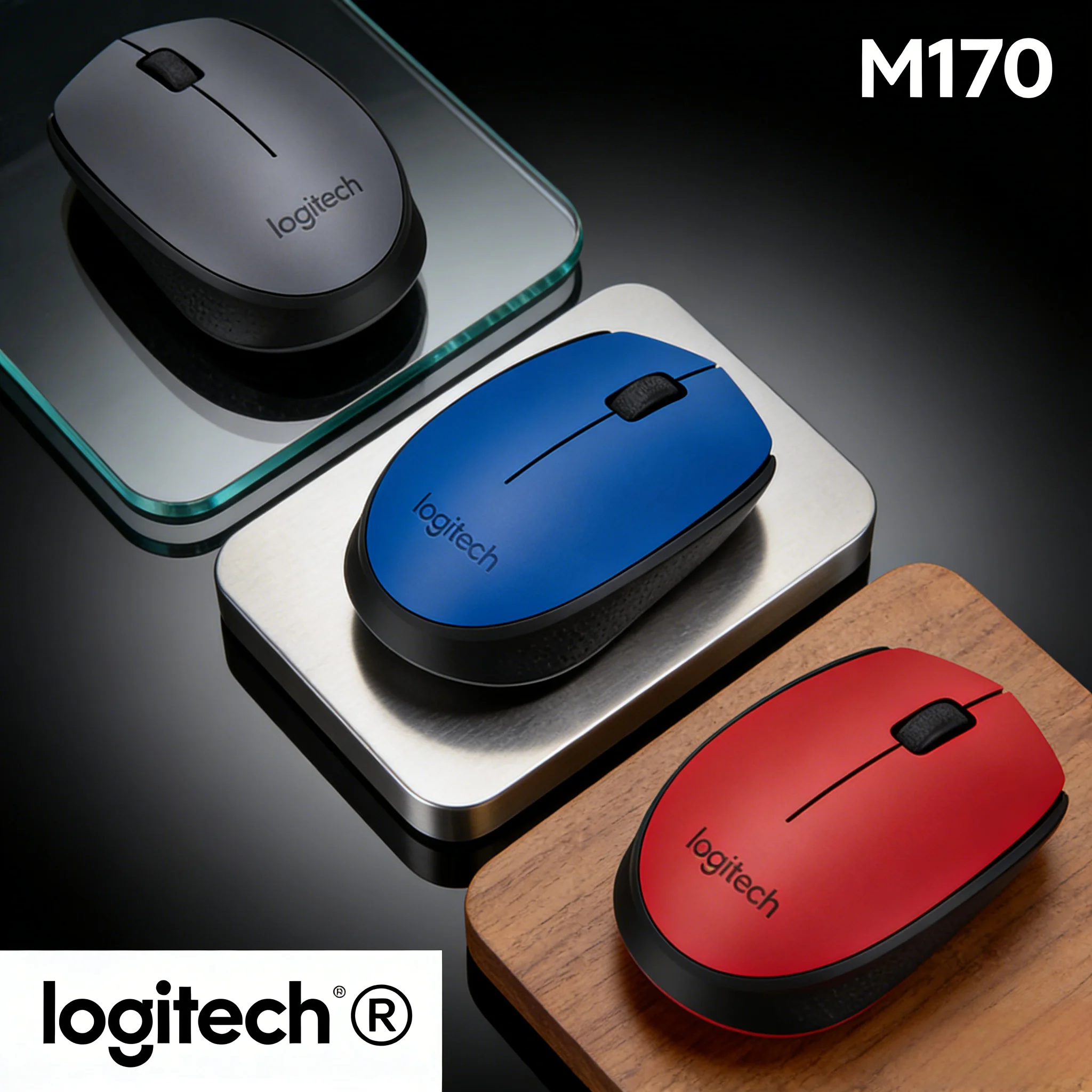 

Универсальная совместимость: оптическая мышь Logitech M170