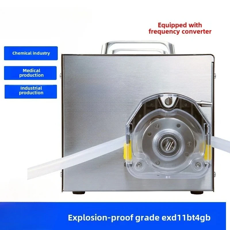 Plasmid machine with stainless steel explosion-proof pump, made in industrial production laboratory