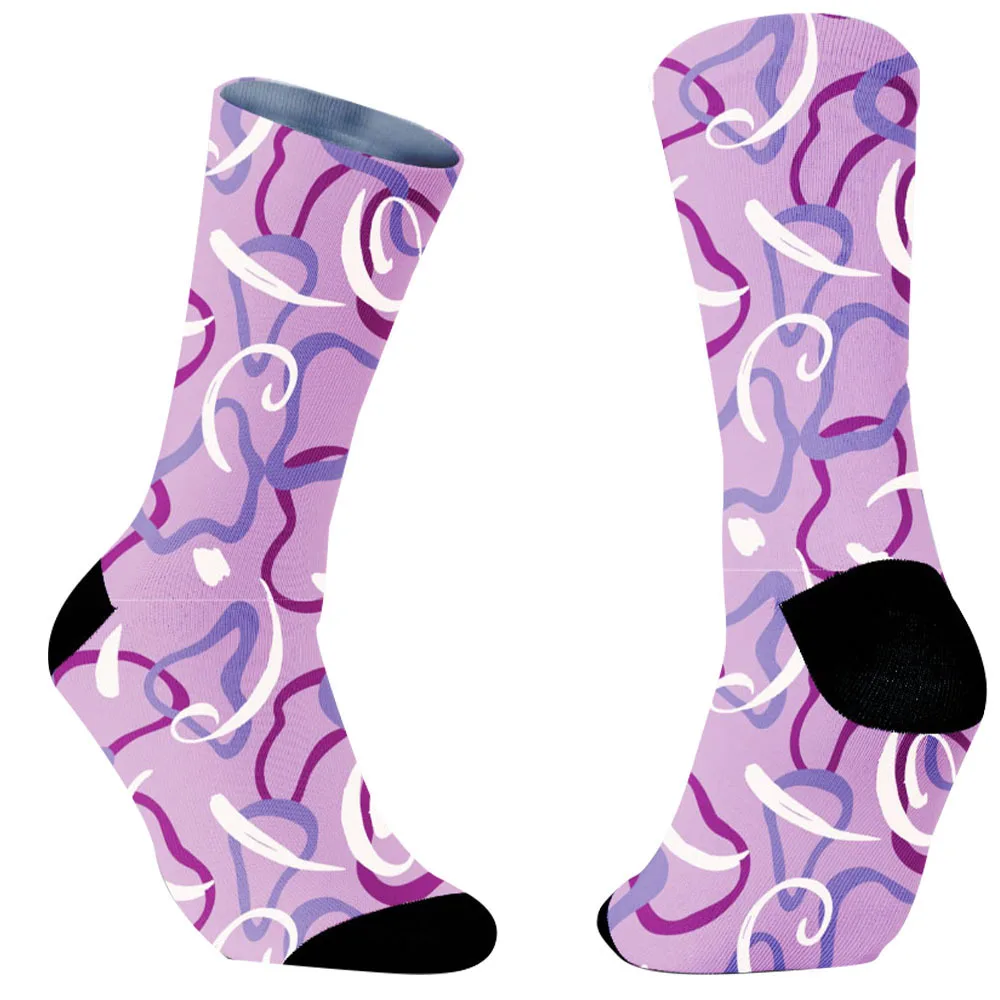 

2025 New Elastic threaded mouth does not tighten the ankle, breathable and sweat absorbing, no burden on daily wear.