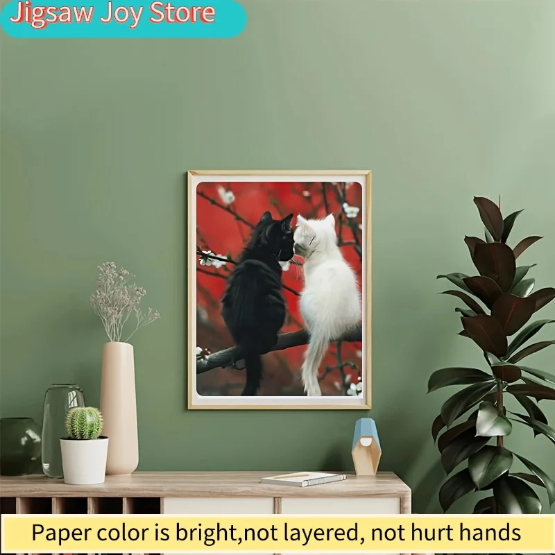 1박스 미니 퍼즐 (성인용) - 로맨틱한 장면 & 감동적인 예술, 휴대용 수집품, 중급 수준