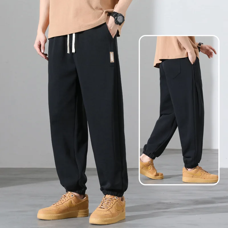 Autumn and Winter Joggers Streetwear Pants Underwear Loose Leisure Men Clothing Comfortable Breathable Korean Version Trend