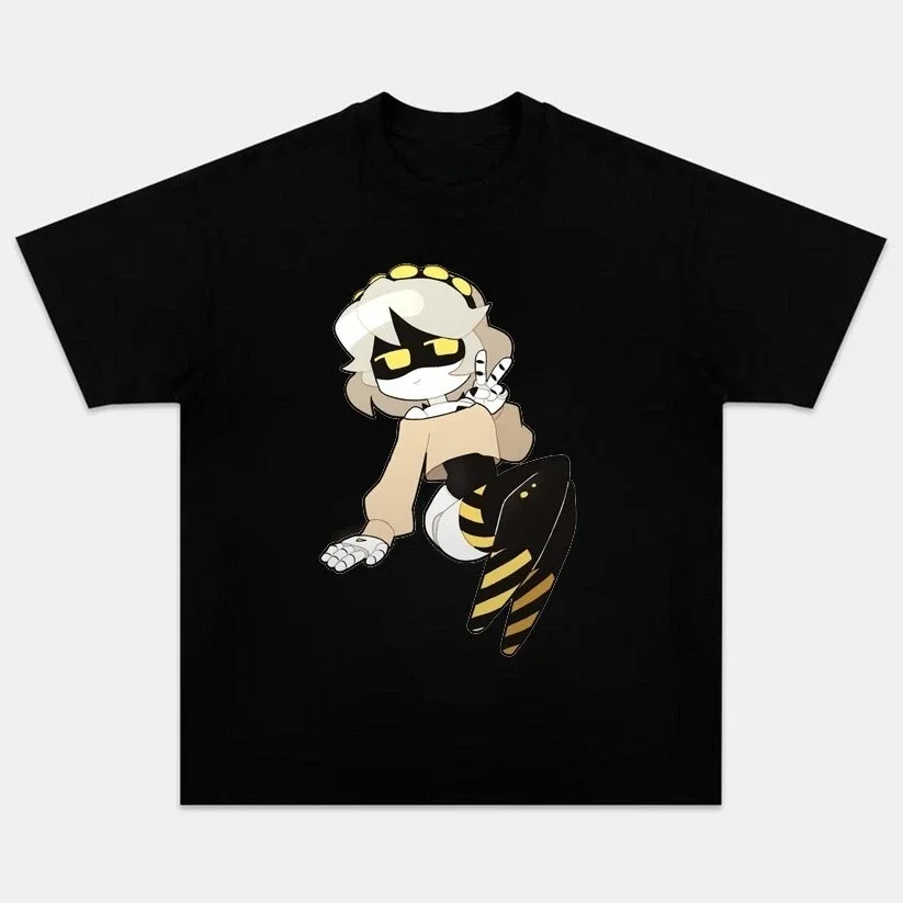 Murder Drones V T Shirt Serial Designation V Cartoon Graphic Tee Animated Series Unisex Casual Loose Short Sleeve Streetwear Top