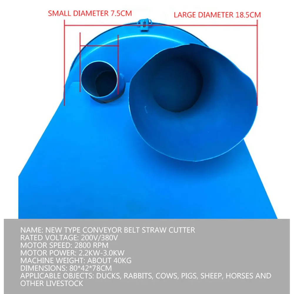 آلة تقطيع العشب ذات التغذية الخضراء آلة تقطيع الأعشاب المنزلية الصغيرة