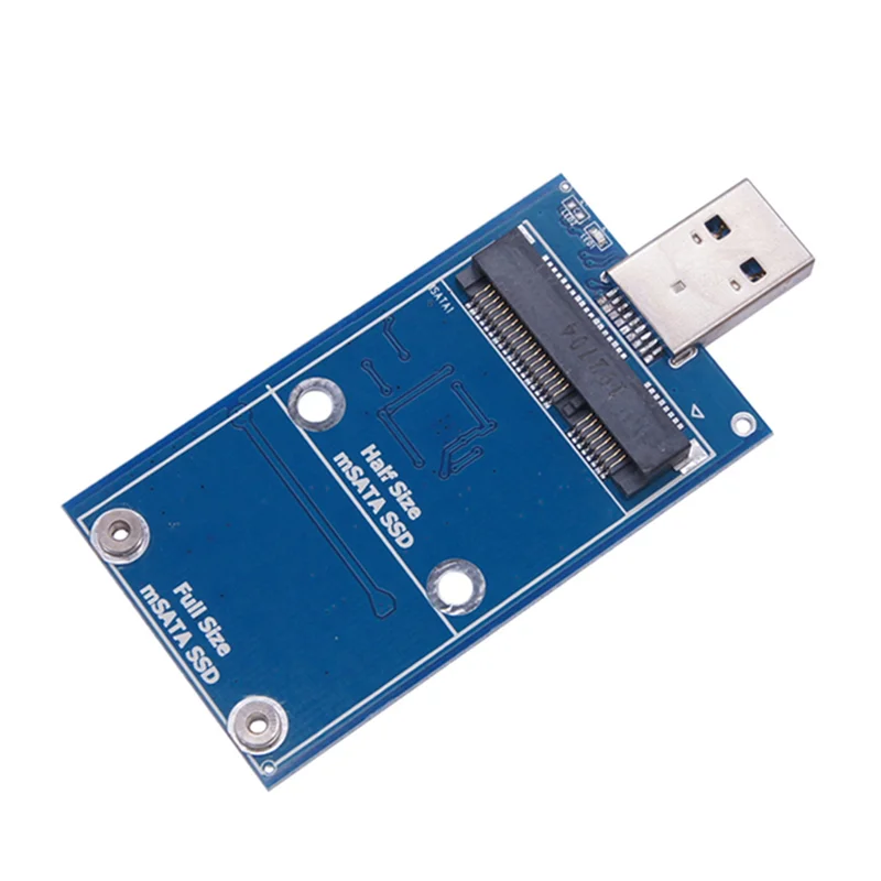 GO-3X MSATA Naar USB USB 3.0 Naar MSATA SSD Behuizing USB3.0 Naar MSATA Case Harde Schijf Adapter M2 SSD Externe HDD Box HDD Case