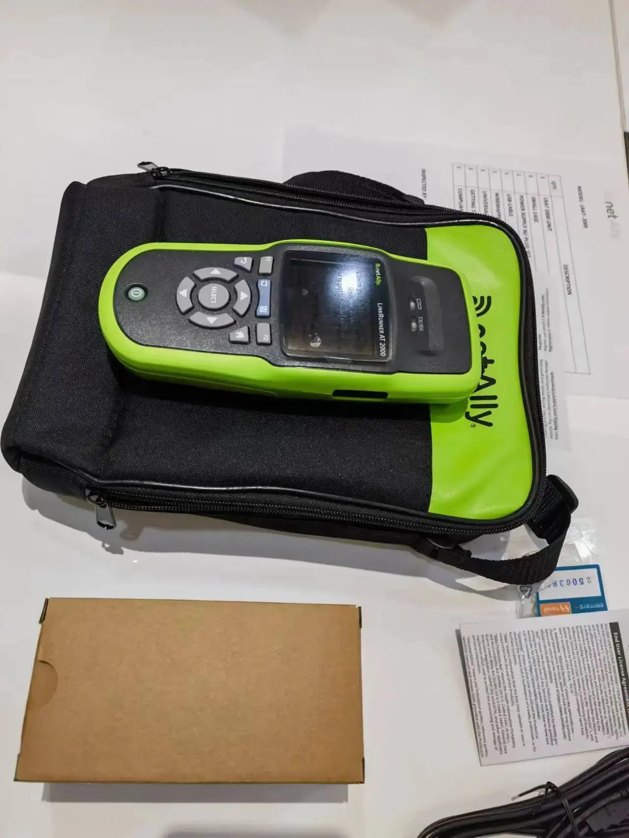 Netally LinkRunner AT 2000 Network Auto-Tester Kit مع خرائط الأسلاك #2