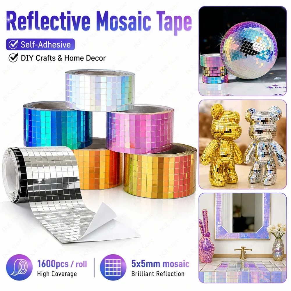 Mosaic Mirror Wall Strip 3