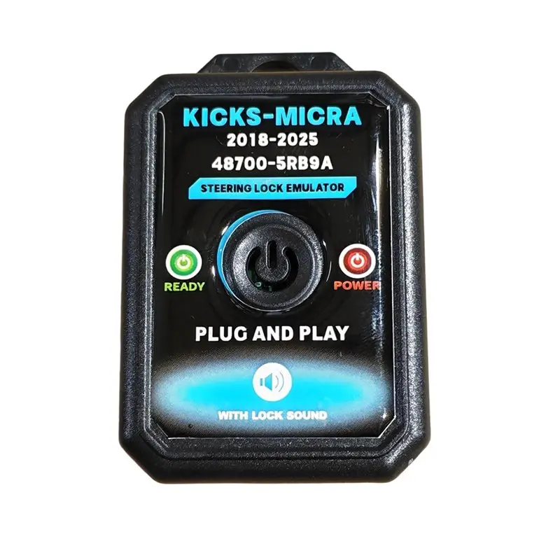 New-For Nissan KICKS-MICRA 2018- 2025 Steering Lock And IMMO Emulator 48700-5RB9A Steering Lock Emulator
