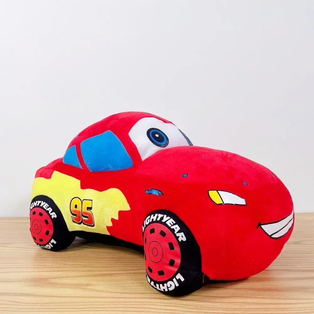 

Cars Plush Toy Cartoon Pillow Lightning McQueen 95 Car Doll Children's Birthday Christmas Gift Pillow House Decoration