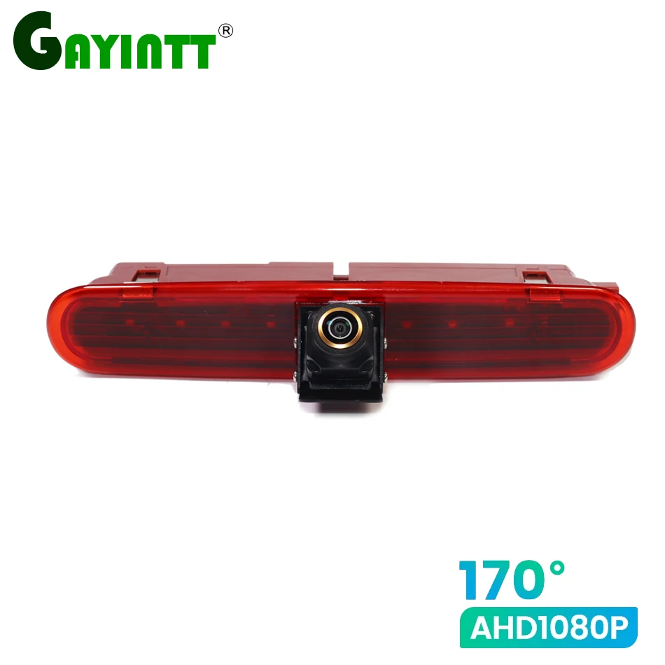 

GAYINTT AHD 1080P 170 degrees Fisheye Lens Vehicle Brake Light Rear View Camera For Fiat Doblo 2010 Opel Combo 2011-2018 Car