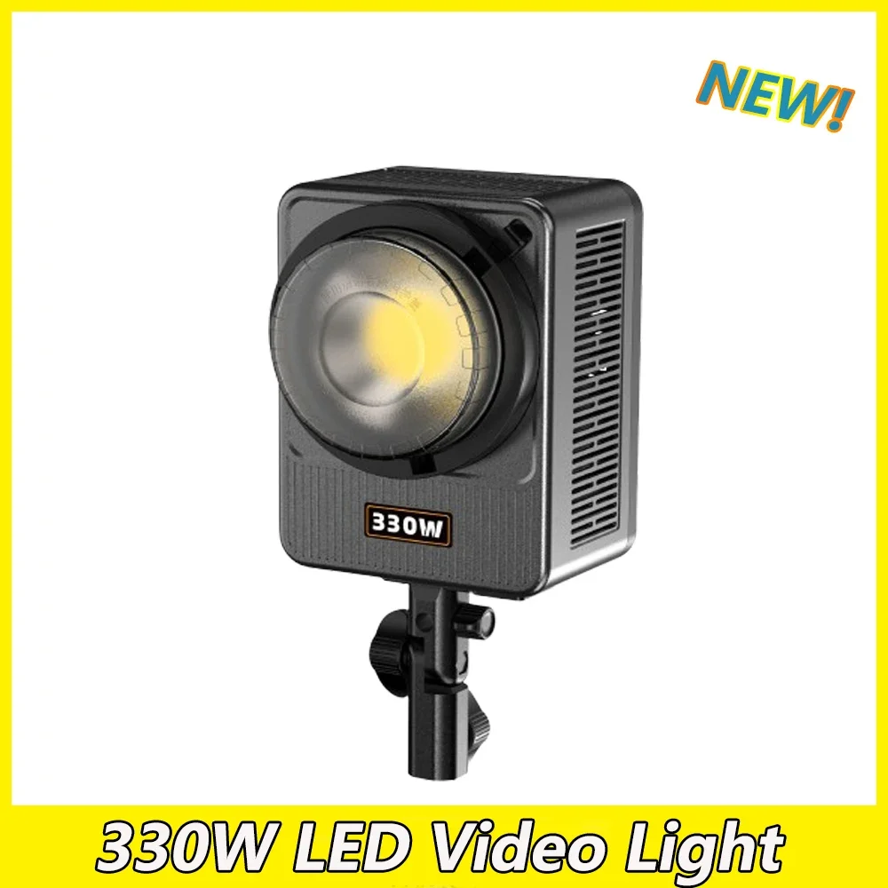 LIYADI 330W LED Video Light 2700K-6500K Live Professional Fill Light Photography Lights for Studio Softbox Lighting