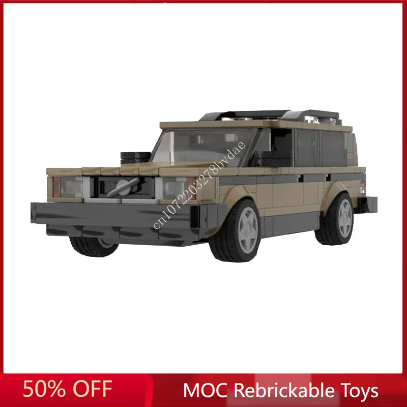 

411PCS MOC Speed Champions Classic Station Wagon 240 Model Building Blocks Bricks DIY Creative Assembly Kids Toys Holiday Gifts