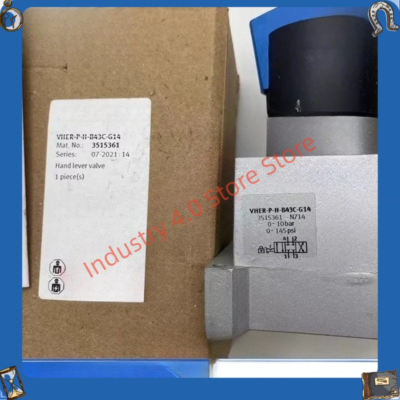 

Новый оригинальный клапан с ручным управлением VHER-P-H-B43C-G14 3515361 3514710
