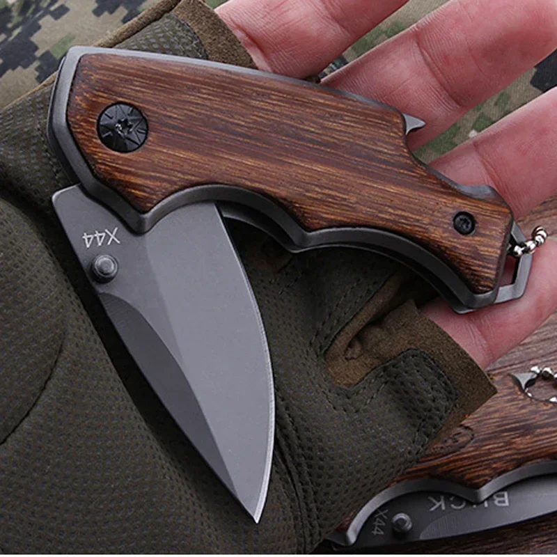 

Mini Folding Knife Tactical Hunting Survival Knife 5CR15MOV Pocket Knives Utility Camping Combat Military Tactical Knife For Men