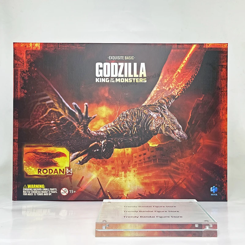 Hiya Model Original Flameborn Rodan Pteranodon  Exquisite Basic Series Action Figure MonsterArt Model Toy  S.H.MonsterArts Haiya