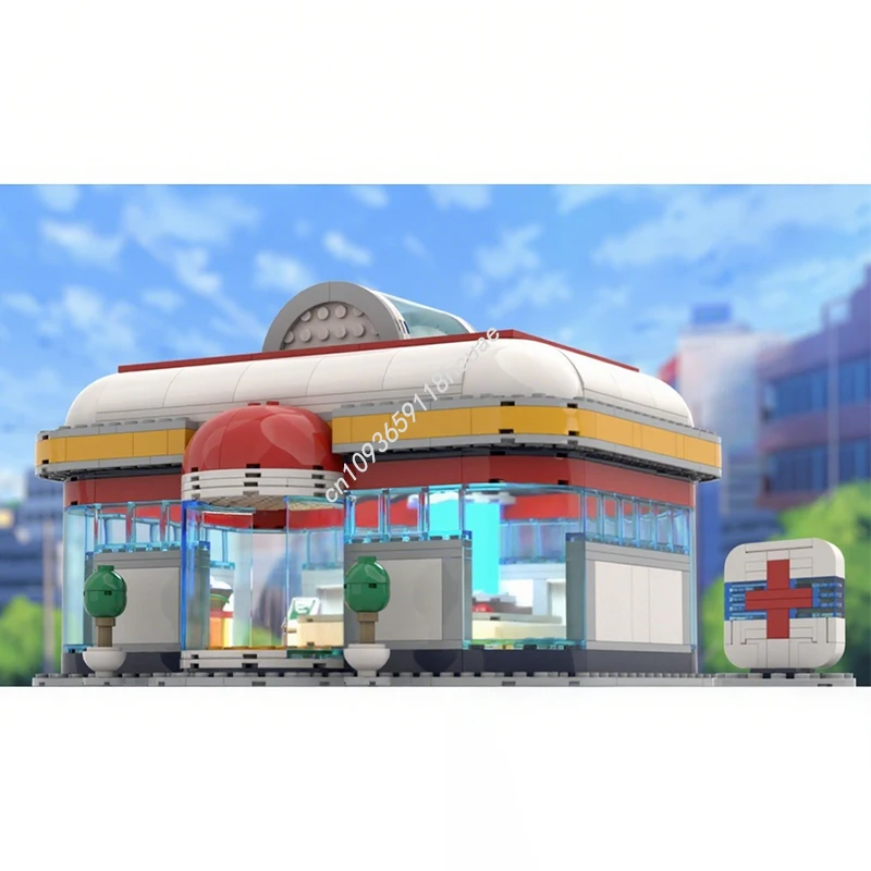 

664pcs MOC Pet Baby Center Model Building Blocks Idea Modular Assemble Education Birthday Toys Brick Christmas Gifts