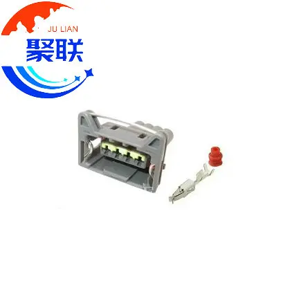 1Set 4Pin 368126-2 AC Assembly Auto Sealed Connector with Terminal and Rubber Seals  Car Wire Cable Socket