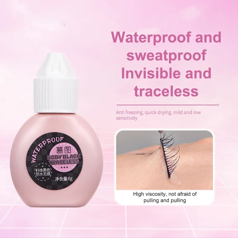 1PC Falsche Wimpern Verlängerung Kleber Wasserdicht Schnell Trocken Langlebig Starke Keine Reizung Transparent Wimpern ExtensionPrimer Werkzeuge